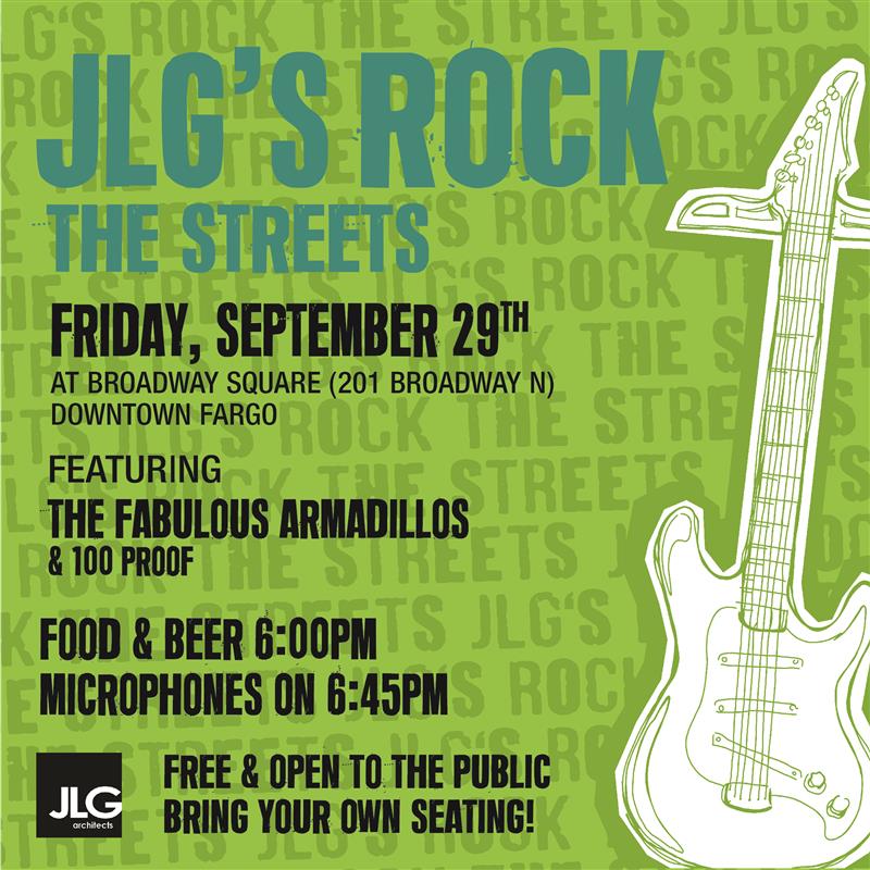 JLG's Rock the Streets Fargo Parks